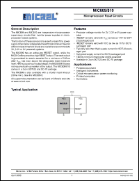 Click here to download MIC809LBC3 Datasheet