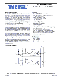 Click here to download MIC4428CN Datasheet