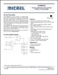 Click here to download SY898533LKZ Datasheet