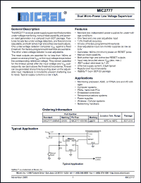 Click here to download MIC2777_05 Datasheet