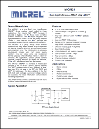 Click here to download MIC5321-OFYMT Datasheet