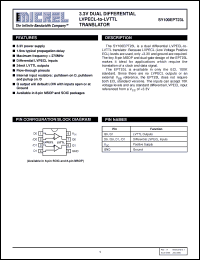 Click here to download SY100EPT23LKC Datasheet