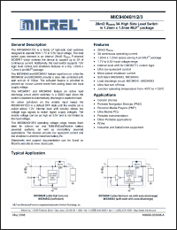 Click here to download MIC94041 Datasheet