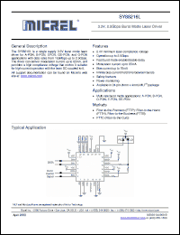Click here to download SY88216L Datasheet