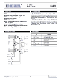 Click here to download SY100E256JZTR Datasheet
