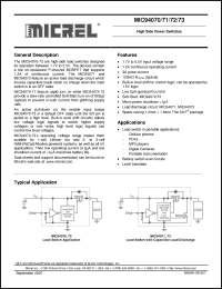 Click here to download MIC94072 Datasheet