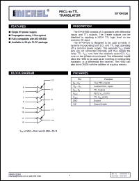 Click here to download SY10H350JC Datasheet