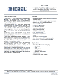Click here to download MIC3289-16YD6 Datasheet