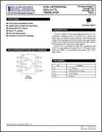 Click here to download SY100ELT23ZC Datasheet