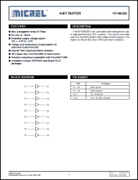 Click here to download SY100S322JCTR Datasheet