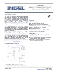 Click here to download SY897132L Datasheet