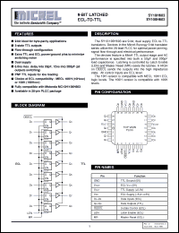 Click here to download SY100H603JC Datasheet