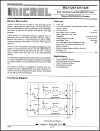 Click here to download MIC1427CM Datasheet