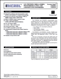 Click here to download SY89534LHH Datasheet
