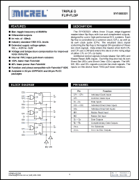 Click here to download SY100S331FCTR Datasheet