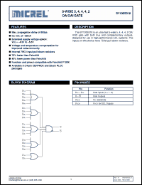 Click here to download SY100S318FC Datasheet