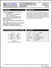 Click here to download SY100ELT28KC Datasheet