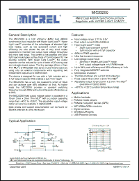 Click here to download MIC23250-GFHYMT Datasheet