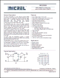 Click here to download MIC23050 Datasheet