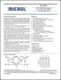 Click here to download MIC23051 Datasheet