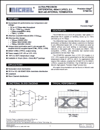 Click here to download SY58019U_07 Datasheet
