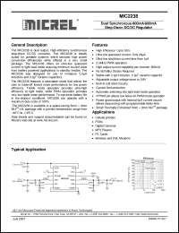 Click here to download MIC2238 Datasheet