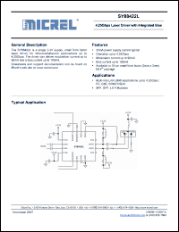 Click here to download SY88422LMG Datasheet