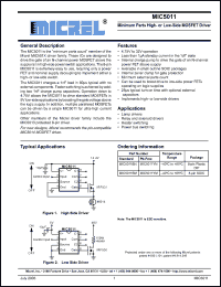 Click here to download MIC5011_05 Datasheet