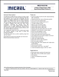 Click here to download MIC2156YML Datasheet