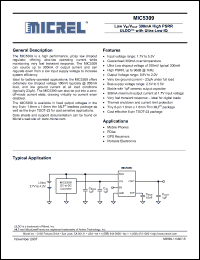 Click here to download MIC5309YD6 Datasheet