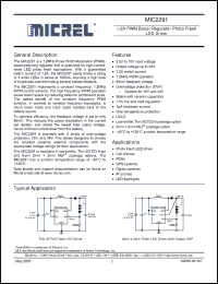 Click here to download MIC2291_07 Datasheet