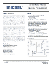 Click here to download MIC4224 Datasheet