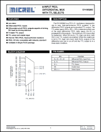 Click here to download SY100S863JZTR Datasheet