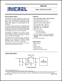 Click here to download MIC5301-285YD5 Datasheet