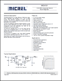 Click here to download MIC4721 Datasheet