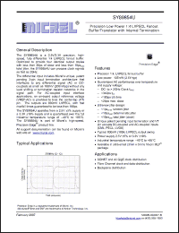 Click here to download SY89854U_07 Datasheet