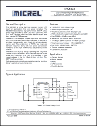 Click here to download MIC5333-PNYMT Datasheet