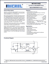 Click here to download MIC4451_05 Datasheet