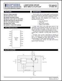 Click here to download SY100EL1001ZC Datasheet