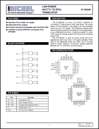 Click here to download SY100S391JC Datasheet