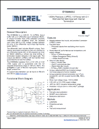 Click here to download SY89846UMG Datasheet