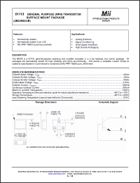 Click here to download 61113-001 Datasheet