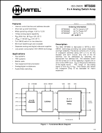 Click here to download MT8806 Datasheet
