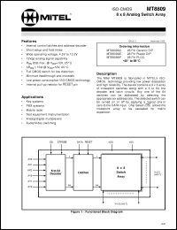 Click here to download MT8809 Datasheet