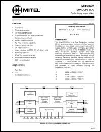 Click here to download MH88622 Datasheet