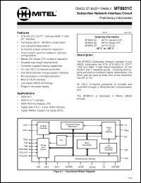 Click here to download MT8931 Datasheet