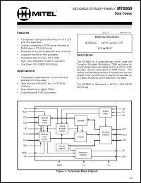 Click here to download MT8950 Datasheet