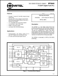 Click here to download MT8808AP Datasheet