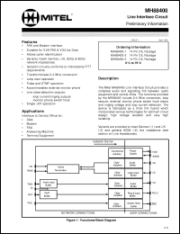 Click here to download MH88400-1 Datasheet