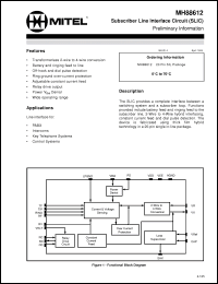Click here to download MH88612 Datasheet